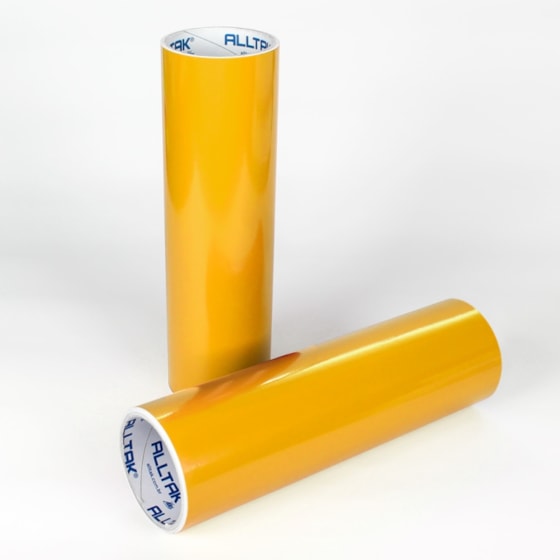 Adesivo Mania Amarelo Ouro Alltak 30cm x 5m Adesivo Mania Amarelo Ouro Alltak 30cm x 5m