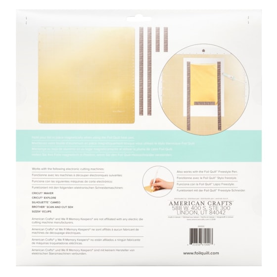 Base Magnética para aplicação de Foil Quill We R