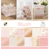 Bloco De Papéis Scrap 30X30 Blush 48 Folhas Bloco De Papéis Scrap 30X30 Blush 48 Folhas