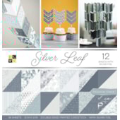Bloco de papéis Scrap 30x30 Silver Leaf Bloco de papéis Scrap 30x30 Silver Leaf