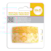 Fita Adesiva Decorativa Washi Tape WER Amarela 2 Rolos 15,8 M Wrwt 422006 Fita Adesiva Decorativa Washi Tape WER Amarela 2 Rolos 15,8 M Wrwt 422006