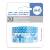 Fita Adesiva Decorativa Washi Tape WER Azul 2 Rolos 15,8 M Wrwt 422037 Fita Adesiva Decorativa Washi Tape WER Azul 2 Rolos 15,8 M Wrwt 422037