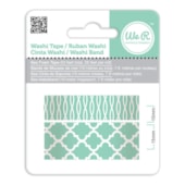 Fita Adesiva Decorativa Washi Tape WER Verde Água 2 Rolos 15,8 M Wrwt 424208 Fita Adesiva Decorativa Washi Tape WER Verde Água 2 Rolos 15,8 M Wrwt 424208