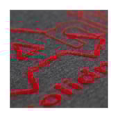 Heat Transfer Poli-Tape Flocado 0,25M X 1M Vermelho Heat Transfer Poli-Tape Flocado 0,25M X 1M Vermelho