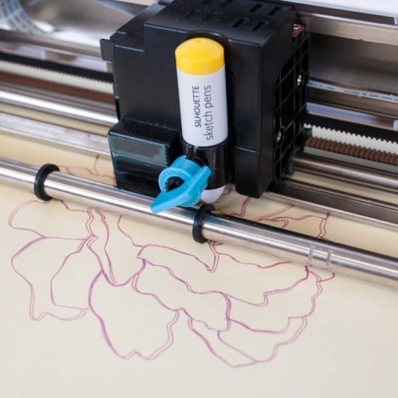 Kit de Caneta Colorida 8 Cores Silhouette