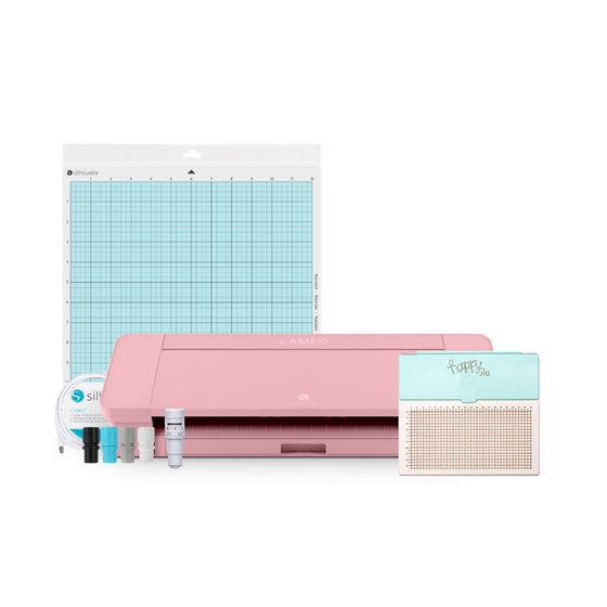 Kit Silhouette Cameo 4 Pink + Happy Jig Kit Silhouette Cameo 4 Pink + Happy Jig