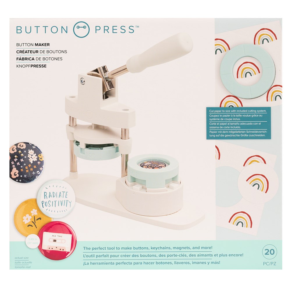 Máquina de fazer Bottons Button Press We R
