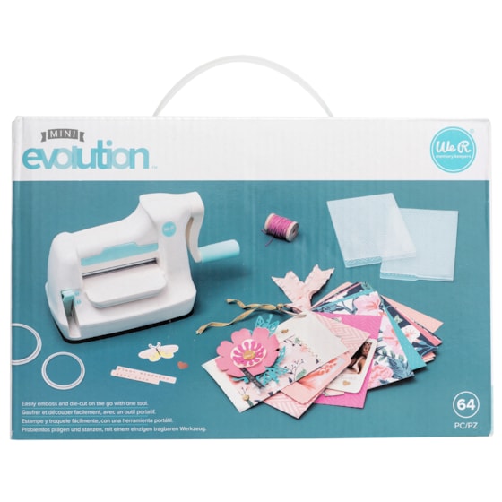 Mini Máquina Emboss e Corte Evolution We R Memory Keepers