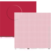Papel de Scrap Xadrez E Liso Vermelho Radiante Papel de Scrap Xadrez E Liso Vermelho Radiante