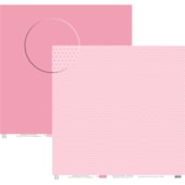 Papel Poa Médio Liso com Bolinha Rosa Claro Papel Poa Médio Liso com Bolinha Rosa Claro