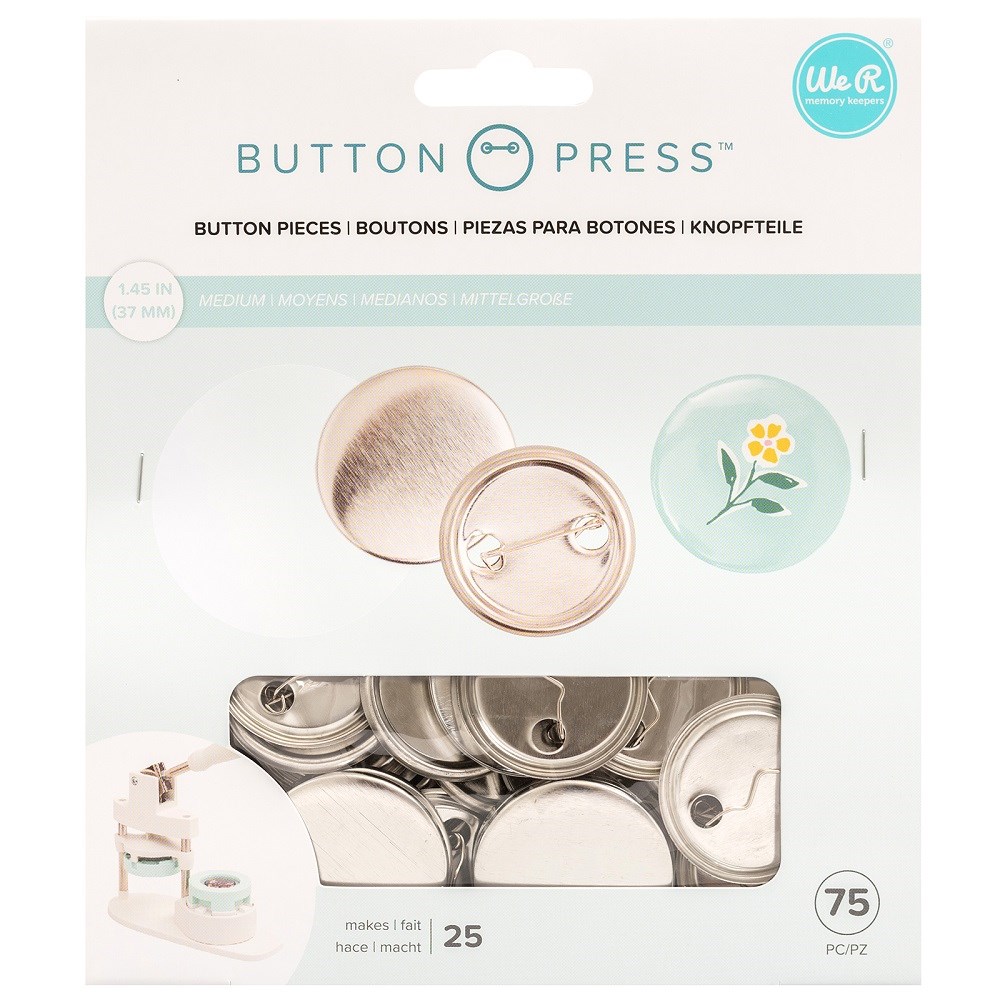 Refil de Bottons Médios para Button Press We R