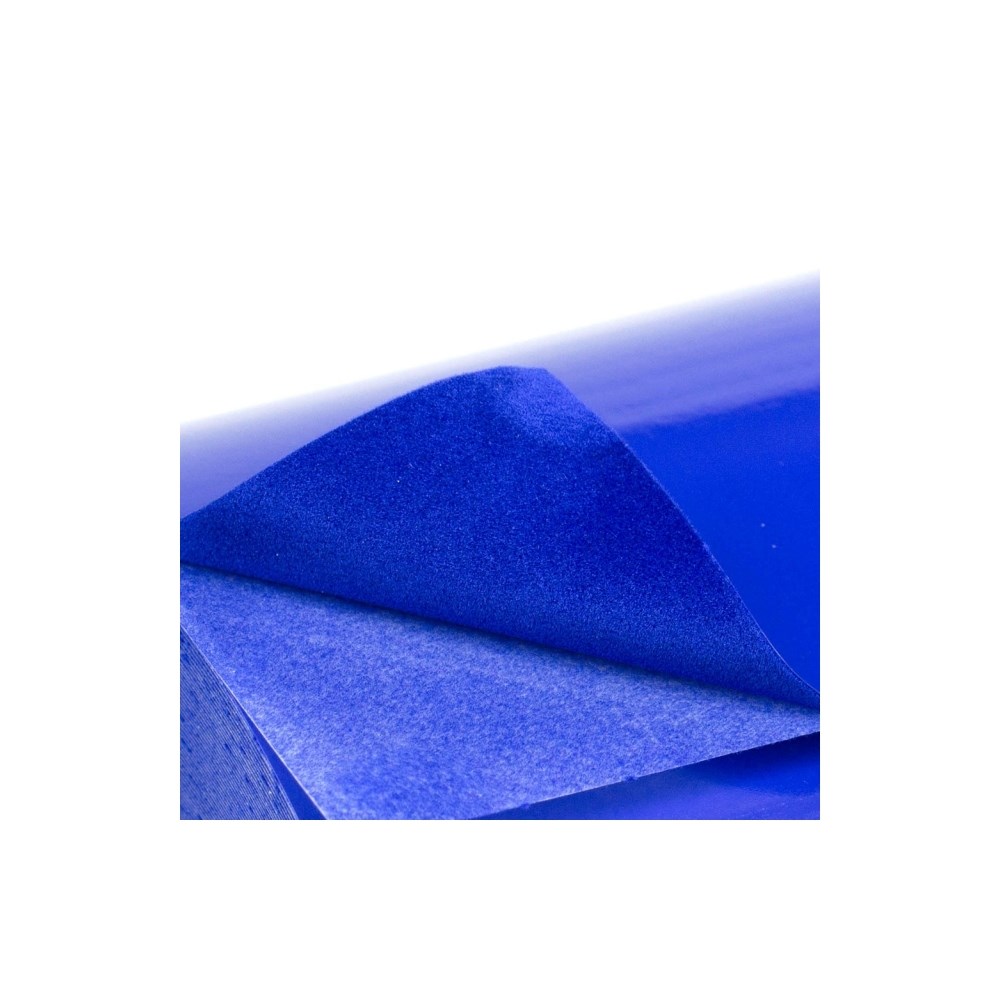 Termotransfer Poli-Tape Flocado Azul 0,25x1m