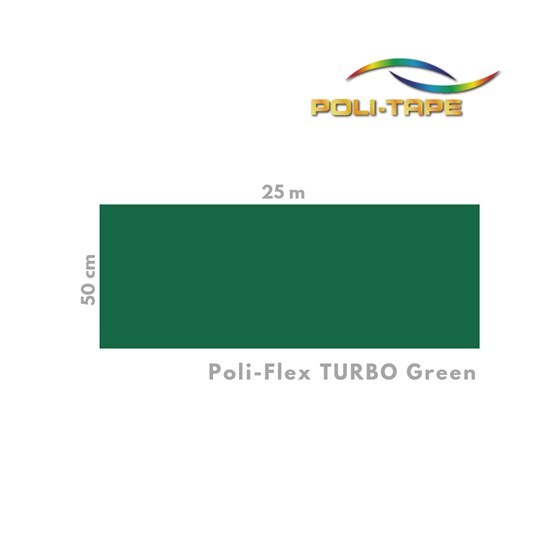 Termotransfer Poli-Tape Turbo Green 0,50x1m